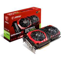 NVIDIA GeForce GTX 1080 Ti搭載 PCI-Express MSI GeForce GTX 1080 Ti GAMING X 11G
