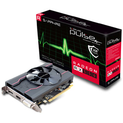 SAPPHIRE PULSE RADEON RX 550 2G GDDR5 HDMI / DVI-D / DP (UEFI)