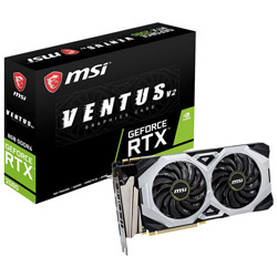 MSI GeForce RTX 2080 VENTUS 8G V2 GeForceRTX2080VENTUS8GV2