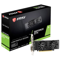 MSI GeForce GTX 1650 4GT LP GeForceGTX16504GTLP