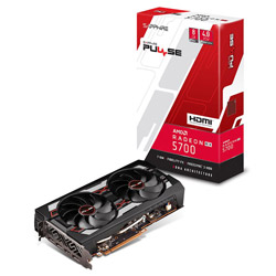 SAPPHIRE PULSE RADEON RX 5700 8G GDDR6 HDMI / TRIPLE DP OC W/ BP (UEFI) SAP-RX5700PULSE8G