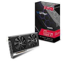 SAPPHIRE NITRO+ RADEON RX 5500 XT 8G GDDR6 DUAL HDMI / DUAL DP OC W/BP (UEFI) SPECIAL EDITION SAP-RX5500XTNITRO+8GSP/11295-05-20G