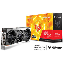 SAPPHIRE NITRO+ Radeon RX 6700 XT OC 12G GDDR6 SAP-NITROPRX6700XT12GBOC/11306-01-20G