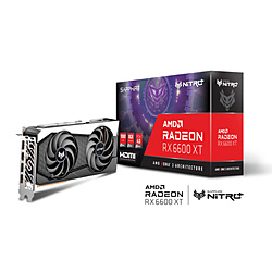SAPPHIRE NITRO+ Radeon RX 6600 XT GAMING OC 8G GDDR6 SAP-NITROPRX6600XTOC8GB/11309-01-20G