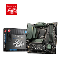 MSI マザーボード MAG B660M BAZOOKA DDR4 [MicroATX /LGA1700]