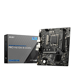 MSI マザーボード(LGA1700) PRO H610M-B DDR4 [MicroATX]