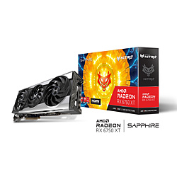 SAPPHIRE NITRO+ Radeon RX 6750 XT GAMING OC 12GB GDDR6 SAP-NTRORX6750XTOC-12GB/11318-01-20G