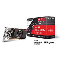 SAPPHIRE PULSE Radeon RX 6400 GAMING 4GB GDDR6 SAP-PULSERX6400-4GB/11315-01-20G