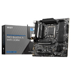 マザーボード MSI PRO B660M-A WIFI DDR4 [MicroATX /LGA1700]
