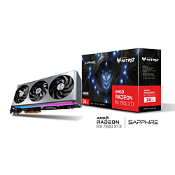 SAPPHIRE NITRO+ Radeon RX 7900 XTX GAMING OC VAPOR-X 24GB GDDR6 SAP-NITRORX7900XTXOCV24GB/11322-01-40G