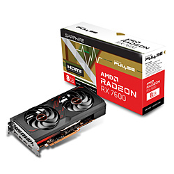 SAPPHIRE PULSE Radeon RX 7600 GAMING 8GB GDDR6 SAP-PULSERX7600-8GB/11324-01-20G