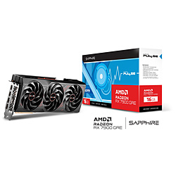 SAPPHIRE PULSE Radeon RX 7900 GRE GAMING OC 16GB GDDR6 PULSERX7900GREOC16G/11325-04-20G