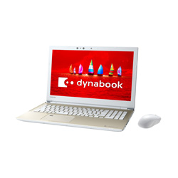 dynabook ノートパソコン dynabook (ダイナブック) サテンゴールド PT95FGP-BEA2 [15.6型 /Windows10 Home /intel Core i7 /メモリ:16GB /SSD:512GB /Office Home and Business /2018年1月モデル]
