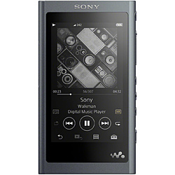SONY ウォークマンWALKMAN2018年モデル[カナル型イヤホン付属] Aシリーズ グレイッシュブラック NW-A55HN [ハイレゾ対応 /16GB]