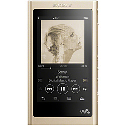 SONY ウォークマンWALKMAN2018年モデル[イヤホンは付属していません] Aシリーズ ペールゴールド NW-A55 [ハイレゾ対応 /16GB]