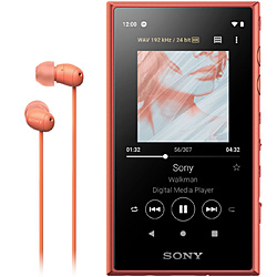 SONY ウォークマンWALKMAN2019年モデル[カナル型イヤホン付属] Aシリーズ オレンジ NW-A105HN [ハイレゾ対応 /対応 /32GB]