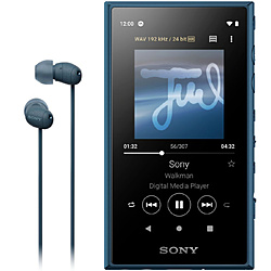 SONY ウォークマンWALKMAN2019年モデル[カナル型イヤホン付属] Aシリーズ ブルー NW-A105HN [ハイレゾ対応 /16GB]