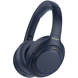 SONY ブルートゥースヘッドホン ミッドナイトブルー WH-1000XM4LM [ノイズキャンセリング対応 /Bluetooth対応]