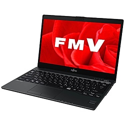 FUJITSU ノートパソコン LIFEBOOK(ライフブック) ピクトブラック FMVU90B3B [13.3型 /Windows10 Home /intel Core i7 /Office HomeandBusiness Premium /メモリ:8GB /SSD:256GB /2017年11月モデル]