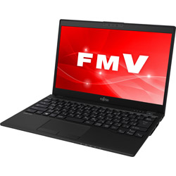 FUJITSU ノートパソコン LIFEBOOK UH-X/C3 ピクトブラック FMVUXC3B [13.3型 /Windows10 Pro /intel Core i7 /Office HomeandBusiness /メモリ:8GB /SSD:512GB /2018年11月モデル]
