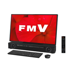 FUJITSU FMVFXD2B デスクトップパソコン ESPRIMO FH-X/D2 オーシャンブラック [27型 /intel Core i7 /メモリ:8GB /HDD:3TB /Optane:16GB /2019年夏モデル]