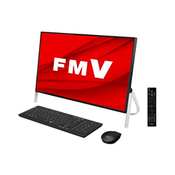 FUJITSU FMVF77D3B デスクトップパソコン FMV ESPRIMO FH77/D3(ダブルチューナー搭載) ブラック [23.8型 /intel Core i7 /メモリ:8GB /HDD:1TB /SSD:256GB /2019年10月モデル]