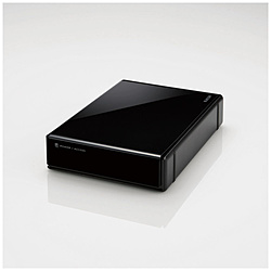 ELECOM ELD-EEN060UBK 外付けHDD USB-A接続 セキュリティ対策用 [6TB /据え置き型]