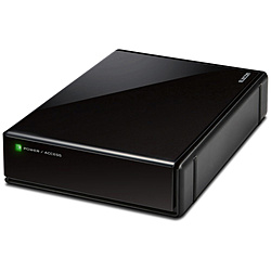 ELECOM ELD-QEN2080UBK 外付けHDD USB-A接続 テレビ録画向け ブラック [据え置き型 /8TB]