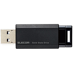 ELECOM ESD-EPK1000GBK 外付けSSD USB-A接続 PS5/PS4、録画対応(Chrome/iPadOS/iOS/Mac/Windows11対応) ブラック