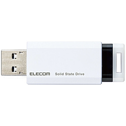 ELECOM ESD-EPK1000GWH 外付けSSD USB-A接続 PS5/PS4、録画対応(Chrome/iPadOS/iOS/Mac/Windows11対応) ホワイト
