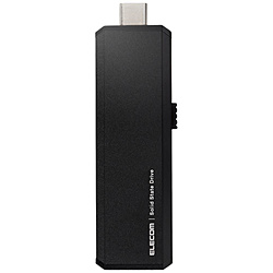 ELECOM ESD-EWA1000GBK 外付けSSD USB-C+USB-A接続 PS5/PS4、録画対応(Android/iPadOS/Mac/Windows11対応) ブラック
