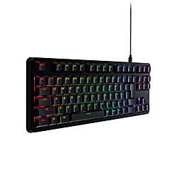 ELECOM テンキーレス・RGB LED搭載 V custom VK300C(青軸) ブラック TK-VK310CBK