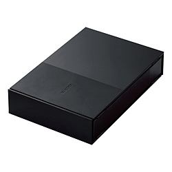 ELECOM ELD-GTV060UBK 外付けHDD USB-A接続 テレビ録画向け(Mac/Windows11対応) ブラック [6TB /据え置き型]