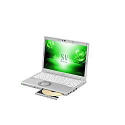 Panasonic ノートパソコン Let’s note(レッツノート)SVシリーズ シルバー CF-SV73FRQR [12.1型 /Windows10 Pro /intel Core i7 /Office HomeandBusiness /メモリ:8GB /SSD:512GB /2018年6月モデル]