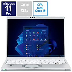 Panasonic ノートパソコン レッツノート FVシリーズ シルバー CF-FV1BDTCR [14.0型 /Windows11 Pro /intel Core i5 /メモリ:16GB /SSD:512GB /無し /日本語版キーボード /2022年7月モデル]