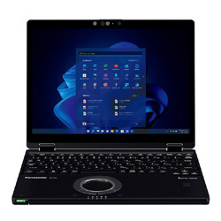 Panasonic ノートパソコン レッツノートQV(LTE/タッチパネル) ブラック CF-QV1QFNCR [12.0型 /Windows11 Pro /intel Core i7 /メモリ:16GB /SSD:512GB /Office Home and Business /日本語版キーボード /2023年1月モデル]
