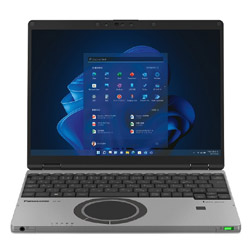 Panasonic ノートパソコン レッツノートSR ブラック&カームグレイ CF-SR3JDMCR [12.4型 /Windows11 Pro /intel Core i5 /メモリ:16GB /SSD:512GB /Office Home and Business /日本語版キーボード /2023年1月モデル]