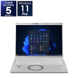 Panasonic ノートパソコン レッツノート FV シルバー CF-FV5EDTCR [14.0型 /Windows11 Pro /intel Core Ultra 5 /メモリ:16GB /SSD:512GB /無し /日本語版キーボード /2024年夏モデル]