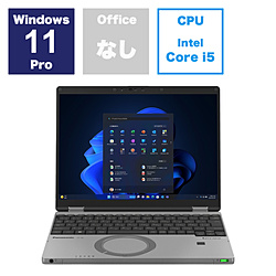 Panasonic ノートパソコン レッツノート SR カームグレイ CF-SR4EDTCR [12.4型 /Windows11 Pro /intel Core i5 /メモリ:16GB /SSD:512GB /無し /日本語版キーボード /2024年夏モデル]