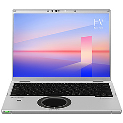 Panasonic ノートパソコン レッツノート FVシリーズ ブラック&シルバー CF-FV5GDMCR