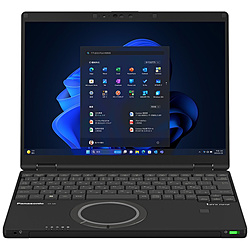 Panasonic ノートパソコン レッツノート SRシリーズ ブラック CF-SR4HDNCR [12.4型 /Windows11 Pro /intel Core i7 /メモリ:16GB /SSD:512GB /Office Home and Business /日本語版キーボード /2025年春モデル]