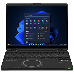 Panasonic ノートパソコン レッツノート QRシリーズ ブラック CF-QR4HDNCR [12.4型 /Windows11 Pro /intel Core i7 /メモリ:16GB /SSD:512GB /Office Home and Business /日本語版キーボード /2025年春モデル]