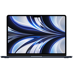 MacBook Air 13インチ Apple M2チップ搭載モデル [2022年モデル /SSD 512GB /メモリ 8GB /8コアCPUと10コアGPU ] ミッドナイト MLY43J/A ミッドナイト MLY43J/A