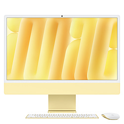 iMac 24インチ 2024 M4 (10CPU/10GPU) メモリ24GB SSD512GB CTOIMAC202411YE イエロー Nano-textureガラス