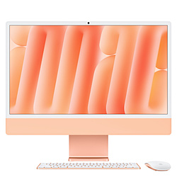 iMac 24インチ 2024 M4 (10CPU/10GPU) メモリ24GB SSD512GB CTOIMAC202411OR オレンジ Nano-textureガラス