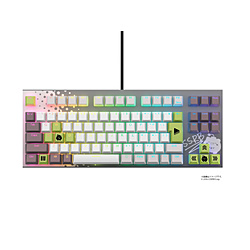 東プレ REALFORCE GX1「獅白ぼたん モデル」 ダークグレー X1UCS1