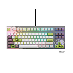 東プレ REALFORCE GX1「獅白ぼたん モデル」(英語配列) ダークグレー X1UDS1