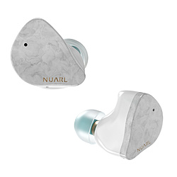 NUARL 完全ワイヤレスイヤホン Inovator White Porcelain INVTR-WP [ワイヤレス(左右分離) /ノイズキャンセリング対応 /Bluetooth対応]