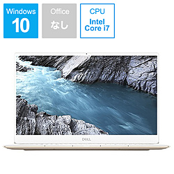 DELL ノートパソコン XPS 13 9380 ローズゴールド&アークティックホワイト MX73-9HLRW [13.3型 /Windows10 Home /intel Core i7 /無し /メモリ:8GB /SSD:256GB /2019年春モデル]