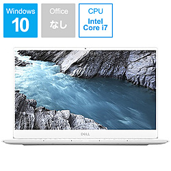DELL ノートパソコン XPS 13 9380 フロスト&アークティックホワイト MX73-9HLFW [13.3型 /Windows10 Home /intel Core i7 /無し /メモリ:8GB /SSD:256GB /2019年春モデル]